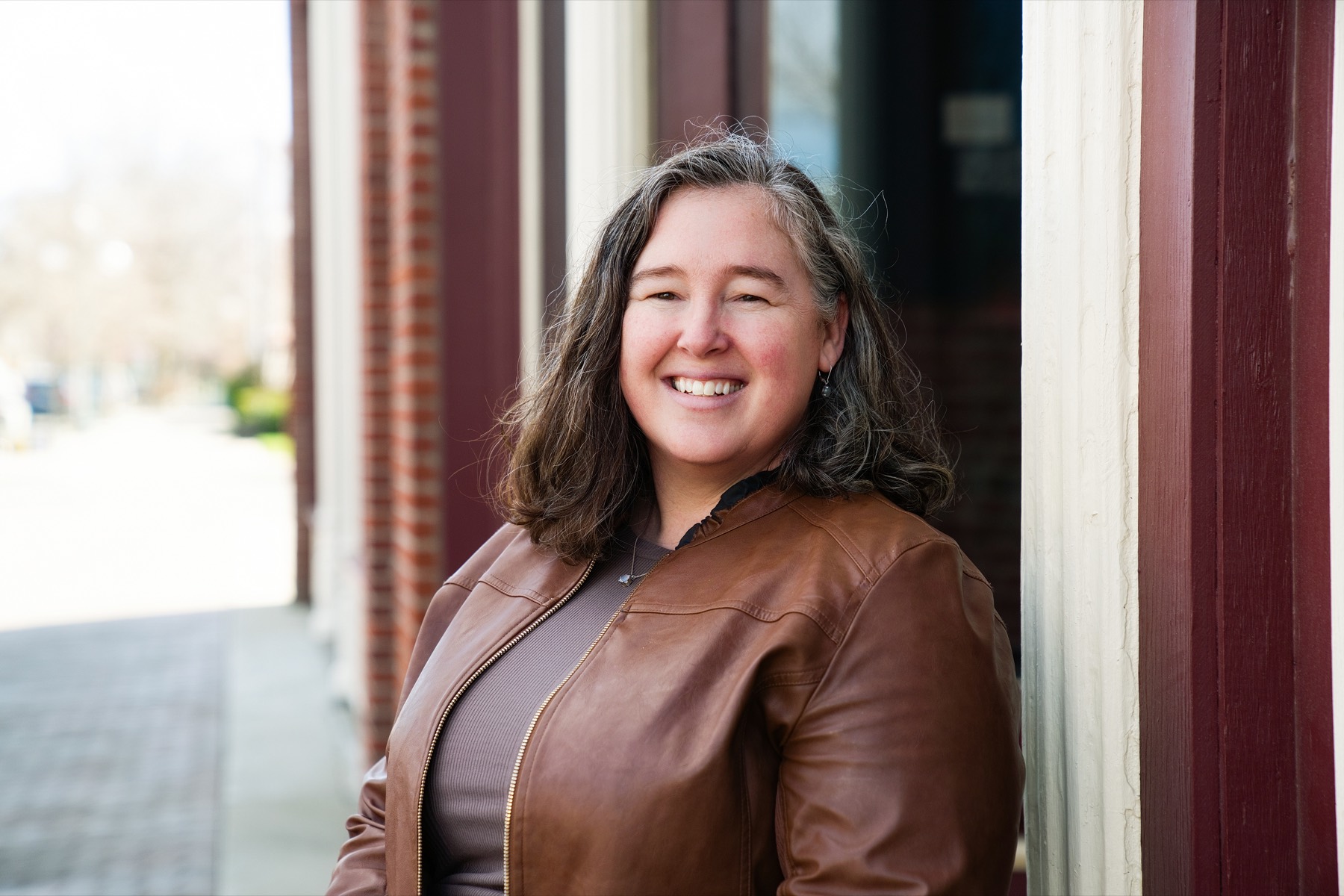 Patricia Todd in downtown Ellensburg